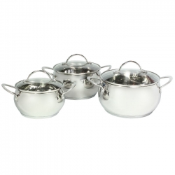 Набор посуды  ВЕ-750/6 6 предметов (1,5л,2,5л,3,2л